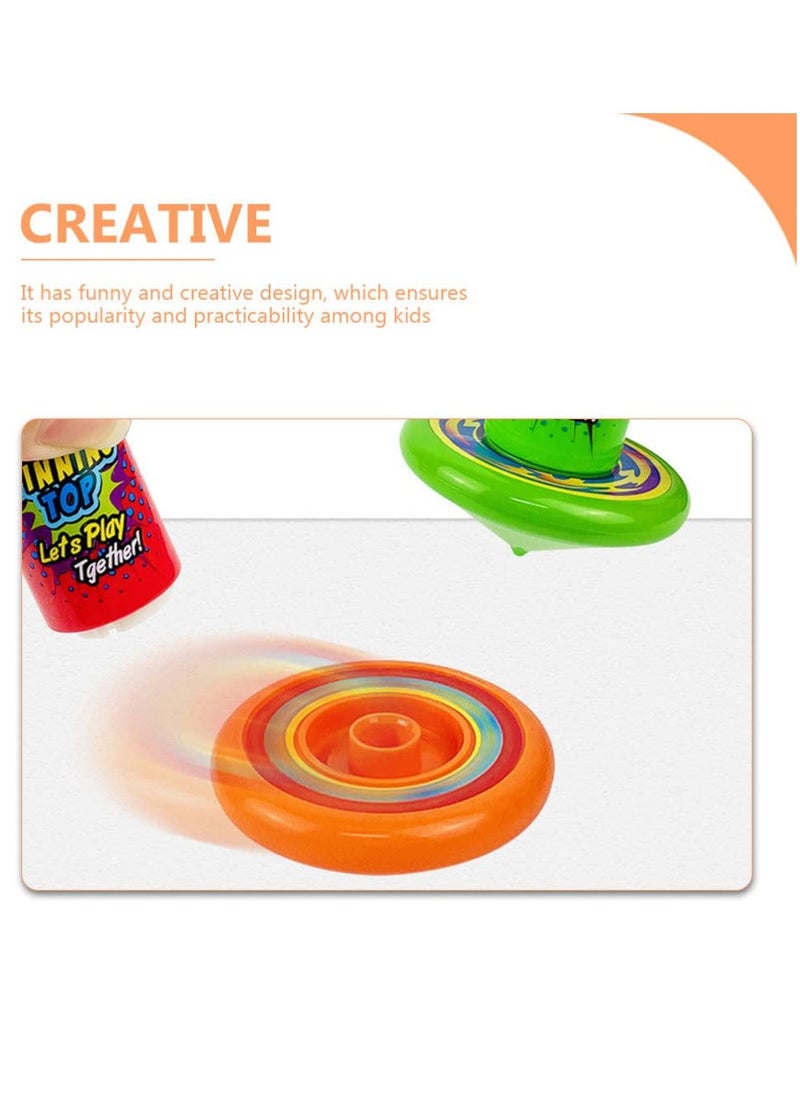 KASTWAVE Stacking Tops Toy Set - Interactive Kids Gyro Toys, Stackable Spin Tops for Boys & Girls  - Image 4