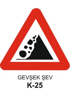 Gündoğdu Loose Slope Traffic Sign 60X60 cm 