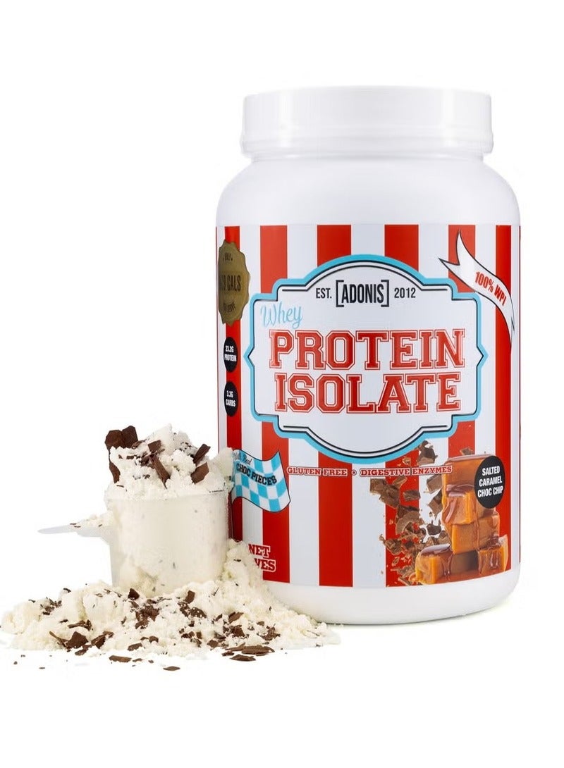 Adonis Whey Protein Isolate - Salted Caramel Cookie Flavor - (900G)  - Image 2
