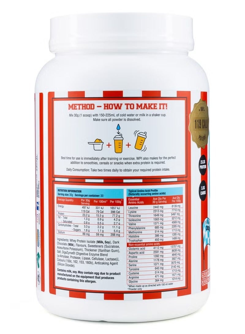 Adonis Whey Protein Isolate - Salted Caramel Cookie Flavor - (900G)  - Image 3