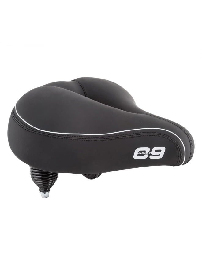 Cloud-9 Cruiser Select Saddle, 10.5" x 10.75", Black Soft Touch Vinyl - Image 1