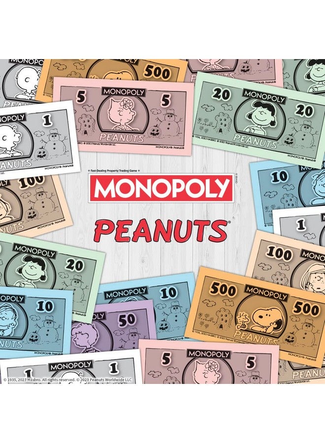 USAopoly Monopoly Peanuts Board Game, Play as Snoopy on Sled, Baseball Cap, Kite Eating Tree & More, Officially Licensed and Collectible Monopoly Game Based On The Famous Comic Strip Peanuts - Image 3