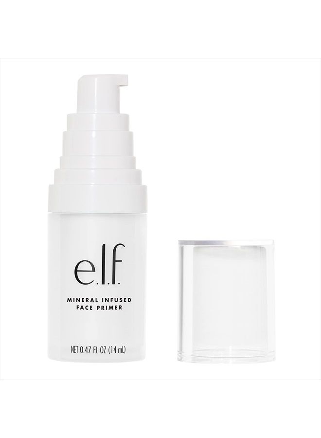 elf برايمر وجه معزز بالمعادن، برايمر لقاعدة أساس ناعمة، يملأ الخطوط الدقيقة ويصقل البشرة، نباتي وخالي من القسوة، صغير - Image 5