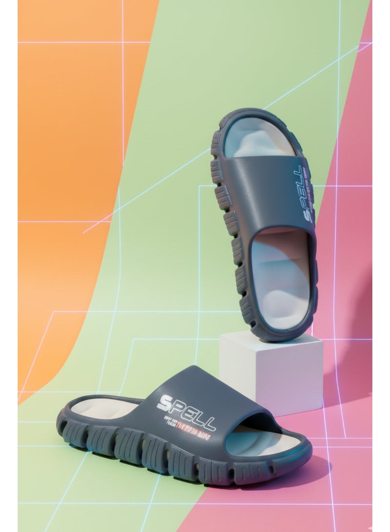 Unisex Comfort Slippers – Lightweight & Anti-Slip Slides for Indoor & Outdoor Use | Quick-Dry Soft Sandals for Bathroom, Pool, Home & Travel - Image 1