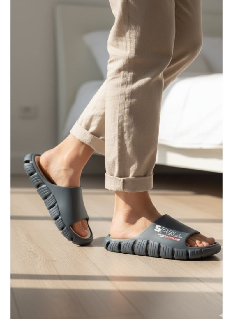 Unisex Comfort Slippers – Lightweight & Anti-Slip Slides for Indoor & Outdoor Use | Quick-Dry Soft Sandals for Bathroom, Pool, Home & Travel - Image 3