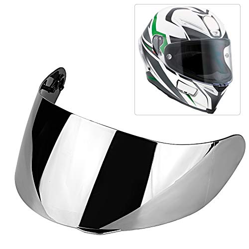 Camrusic Motorcycle Helmet Visor Compatible with AGV K1 K3 SV K5 K5‑S Wind Shield Helmet Lens Visor Shield Full Face(Silver) - Image 5