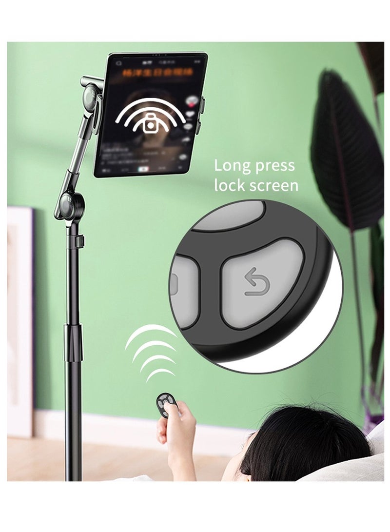 Bluetooth Scrolling Page Turner, White 2-in-1 Bluetooth Remote Control Fingertip, Smart Design Finger Remote For Tiktok Short Video