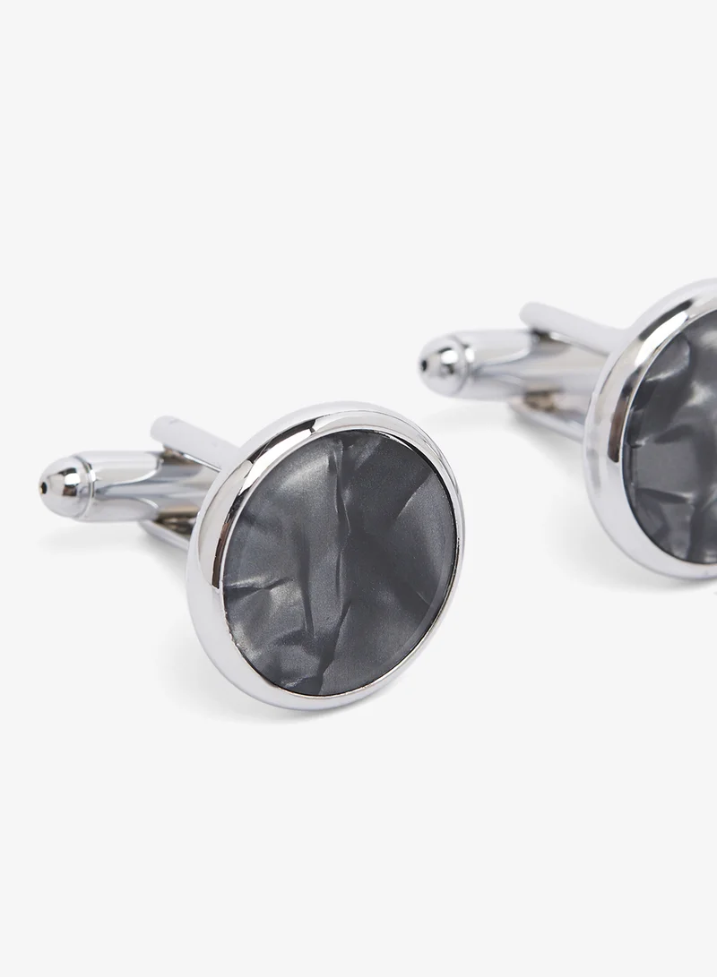 Robert Wood Cufflinks With Gift Box