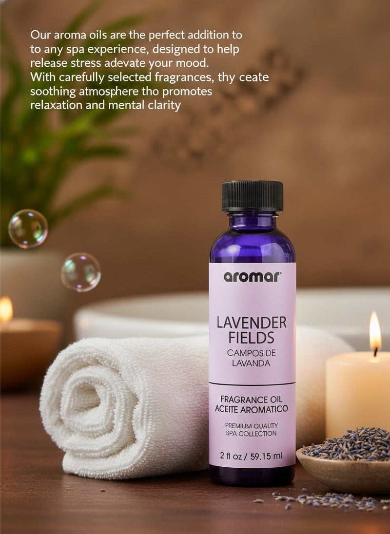 Aromar Spa Aromatic Oil – Lavender Fields Fragrance, 59.15ml - Image 3