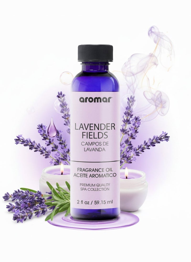 Aromar Spa Aromatic Oil – Lavender Fields Fragrance, 59.15ml - Image 1