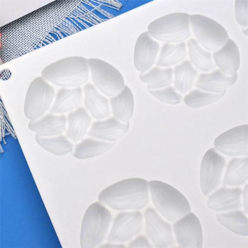 mostsom Chocolate Almonds Molds Silicone 8 Cavities Chocolate Candy Fondant Mold Mould for DIY Baker Soap Mold (Almonds G1_11.8x6.88x0.72inch) - Image 5