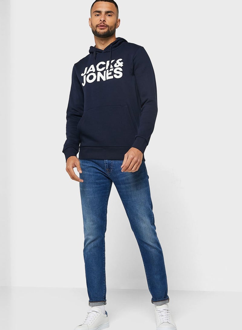 JACK & JONES Logo Printed Hoodie  - Image 4