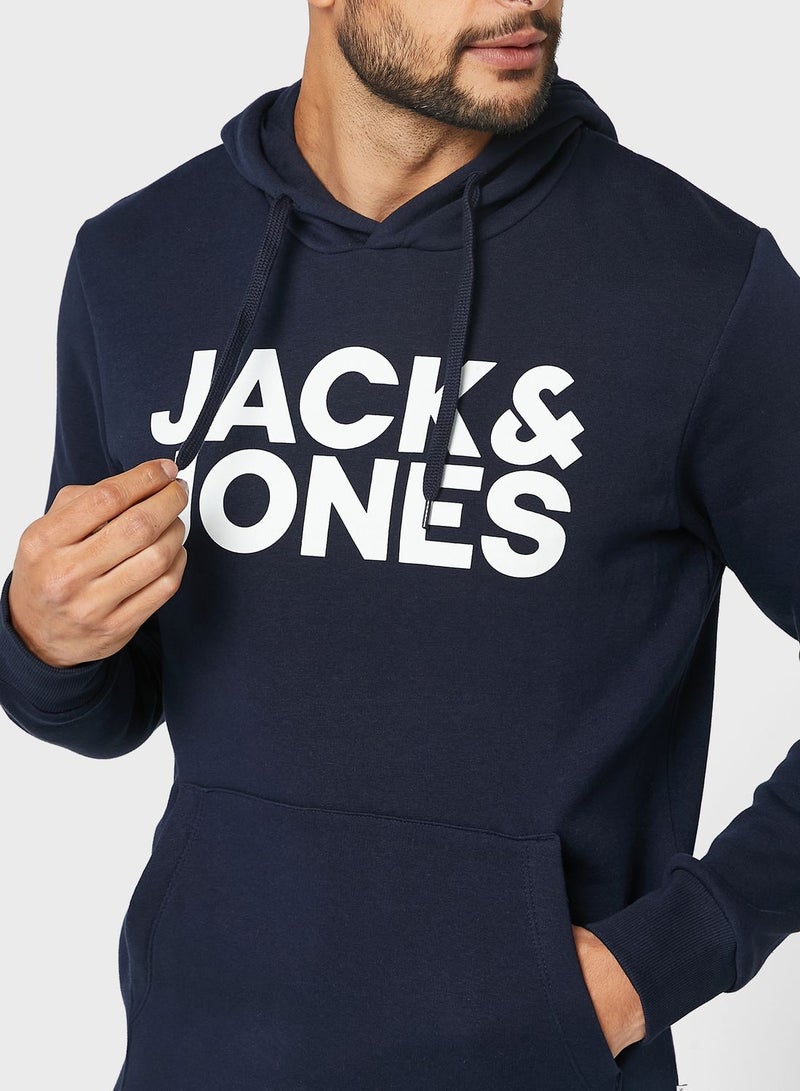 JACK & JONES Logo Printed Hoodie  - Image 3