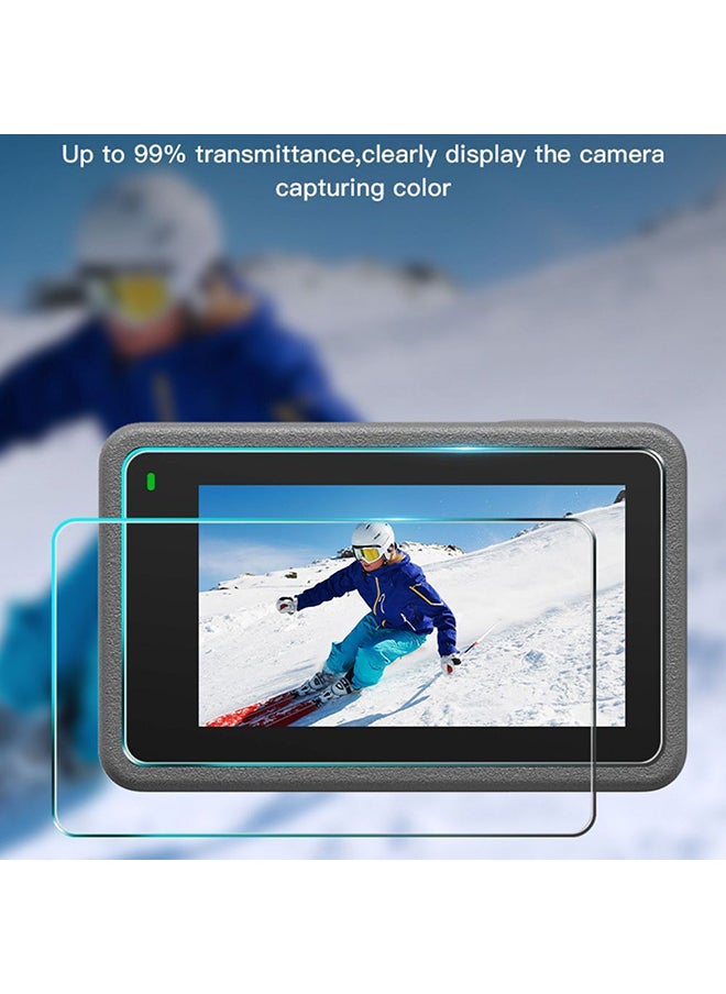 O Ozone Tempered Glass Film Screen Protector with Lens Cap Cover and Battery Storage Case | Compatible with DJI OSMO Action 3 Camera Accessories  - Image 5