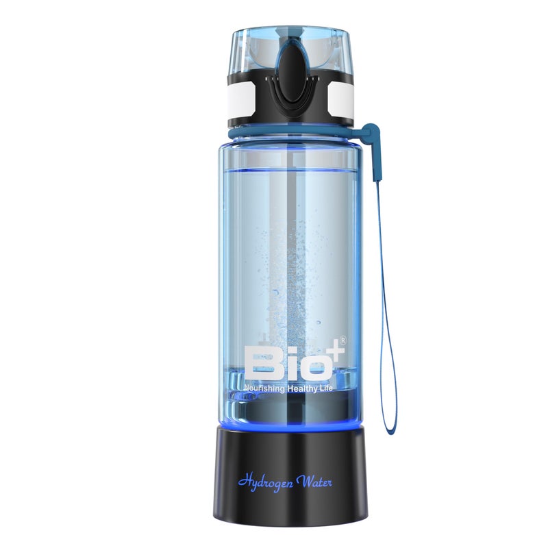 Bioplus Hydrogen Water Bottle |Spe-Pem Technology|1 Year Warranty| Platinum Titanium Plates |Inhallation Feature| No Chlorine No Ozone Mixing| H2 > 1500 Ppb|-Orp-750 Mv| Purity 99.9% H2|Health Benefit - Image 2