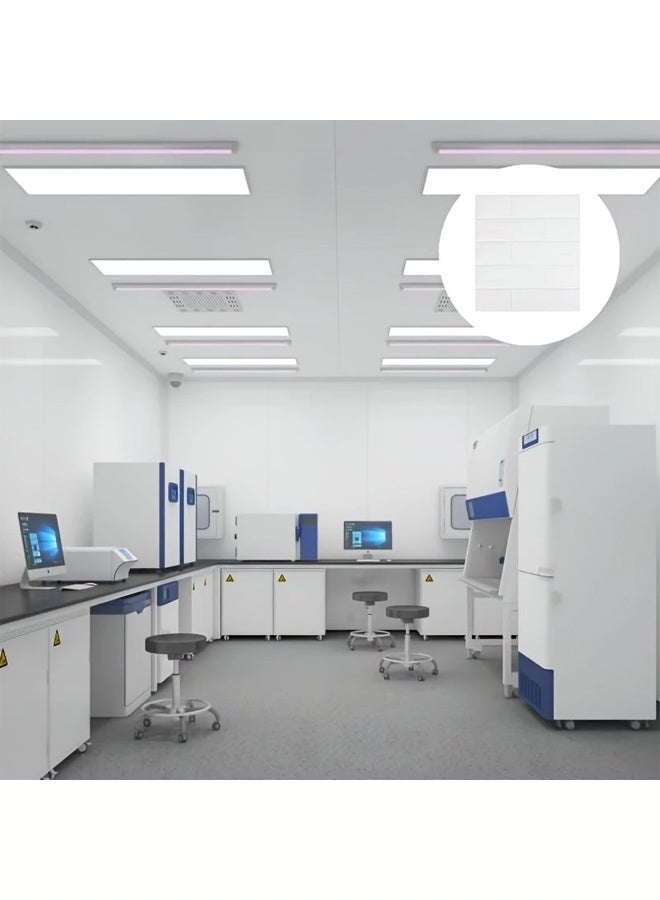 زيمي 10 قطع ملصقات حائط ثلاثية الأبعاد من ورق الحائط الرغوي الناعم، ديكور ورق حائط من الطوب الصناعي لغرفة النوم، مقاوم للماء وذاتي اللصق لغرفة الأعمال والصناعية - Image 4