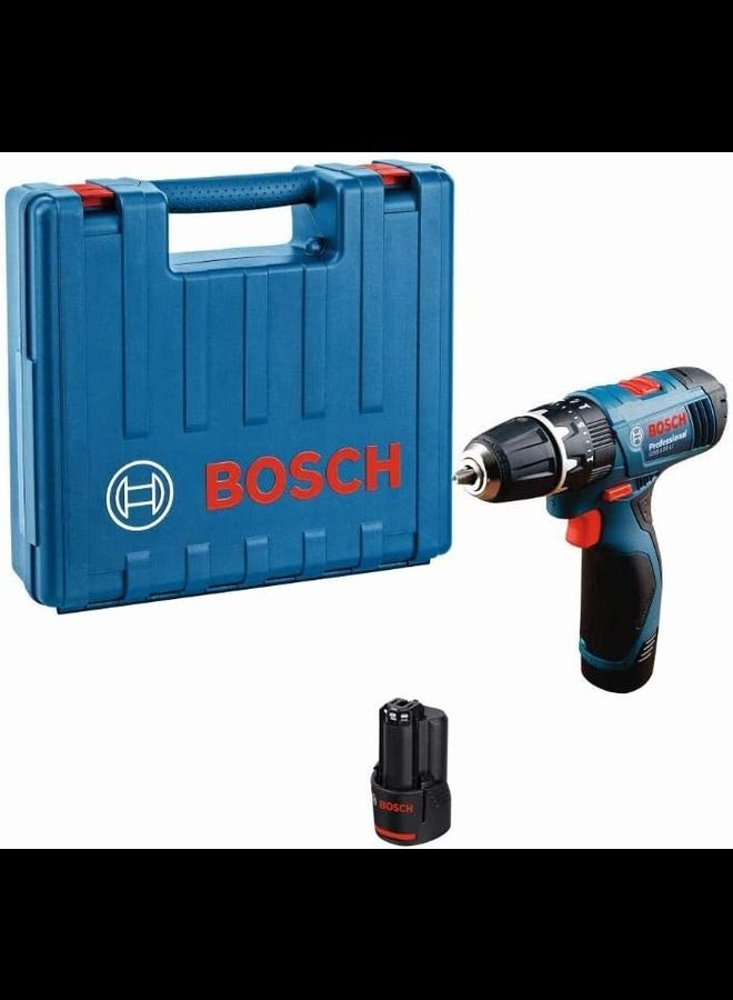 BOSCH Professional Drill 12v With 2 X 1.5 Ah Batteries With Charger And Carry Case - Image 1