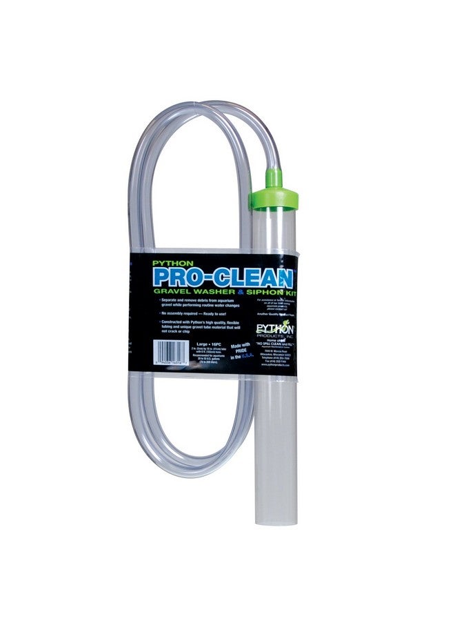 Python Pro-Clean Aquarium Gravel Washer & Siphon Kit, Large