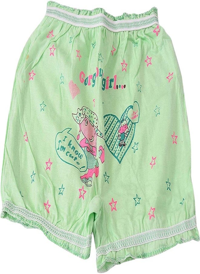 V3E Boy's, Girl's Cotton Bloomer Pack of 3 (12-18months, Multicolor) Multicolour - Image 4