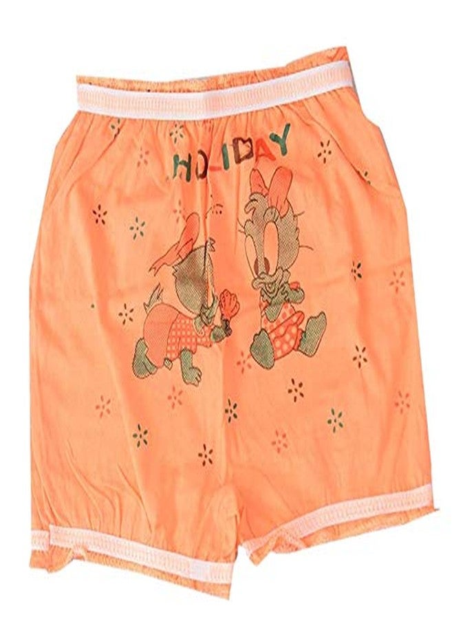 V3E Boy's, Girl's Cotton Bloomer Pack of 3 (12-18months, Multicolor) Multicolour - Image 2