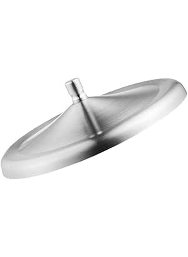 Stainless Steel Tea Cup Lid Preserves Freshness Elegant Cover For Mugs - Image 1