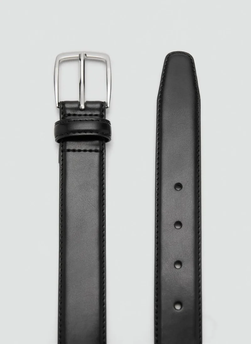 Mango Man Nappa Leather Belt