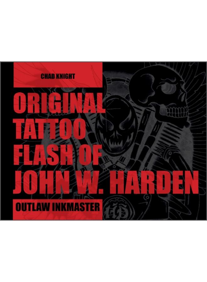 Original Tattoo Flash of John W. Harden : Outlaw Ink Master 