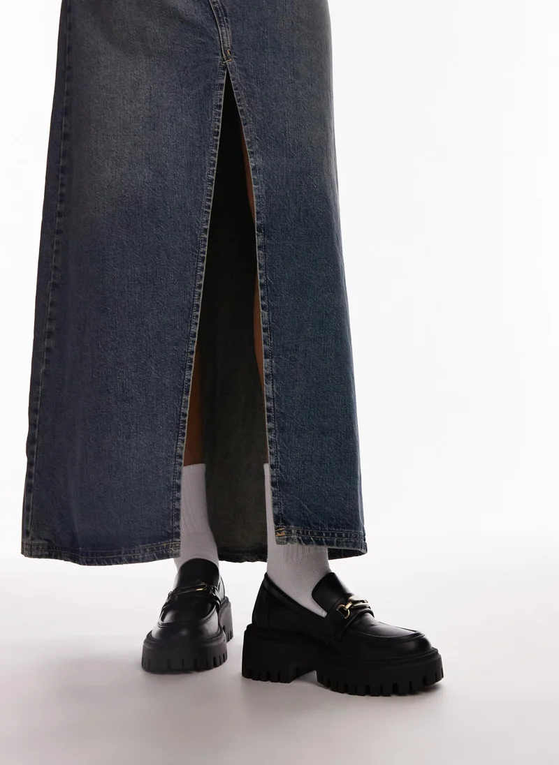 توب شوب Close Toe Flat Loafers