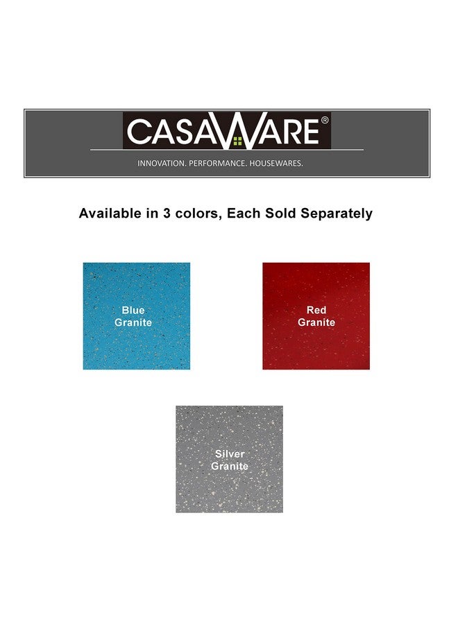 casaWare casaWare Pizza/baking Pan 12-inch (Silver Granite)  - Image 4