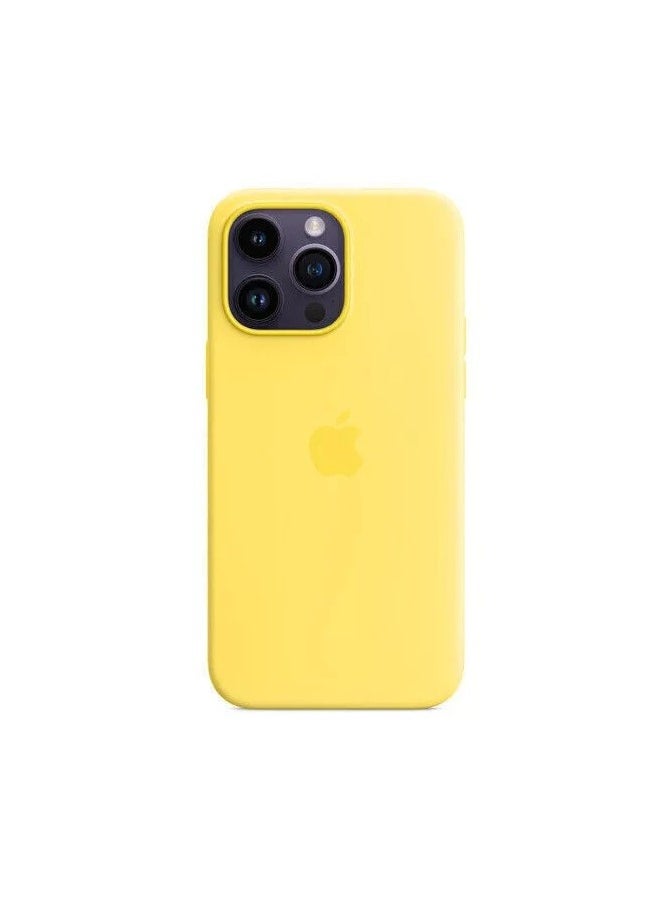 Generic - Protective Yellow cover for Apple iPhone 13, anti-fingerprint, anti-fall, anti-scratch, comfortable grip, shock-absorbing, anti-explosion hard back, ultra-thin case and full cover, compatible with iPhone 13, Yellow - Image 1