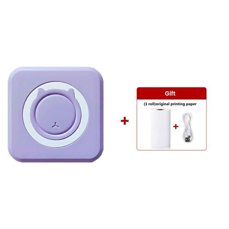 Mini Bluetooth Thermal Printer for Photos and Notes - Portable Wireless Printer Compatible with iOS &  Android - Image 1