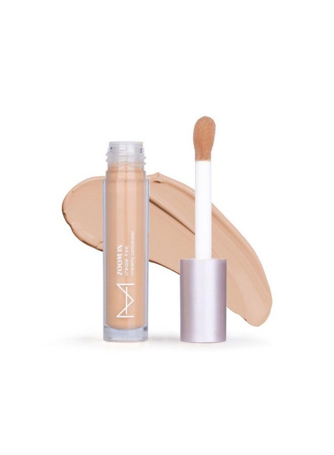 HOUSE OF MAKEUP Matte Concealer For Dark Circles, Pigmentation | Non-Crease, Non-Cakey | Long Wear, Waterproof, Sweat-Proof | Full Coverage Concealer For Oily Skin | For Face Makeup | 6 Ml (Md02 - Medium To Deep Skin Tone) - Image 1