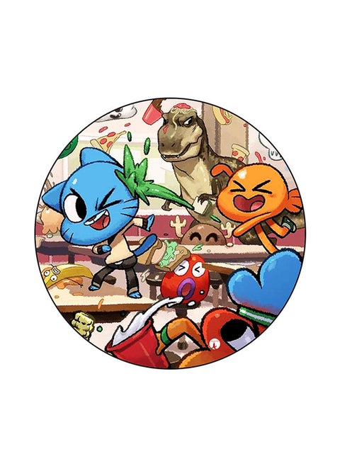 The Amazing World Of Gumball Printed Mouse Pad Multicolor