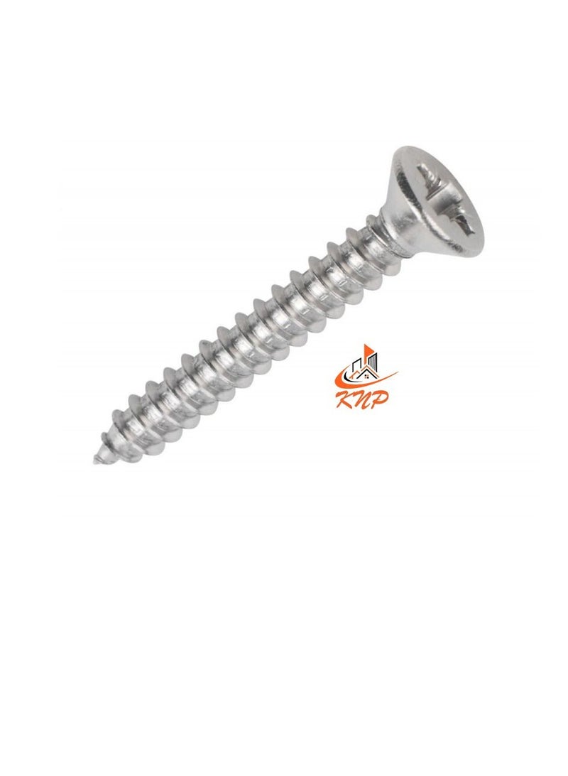 KNP Self Tapping CSK Head Screw 8 X 3/4" - Image 1