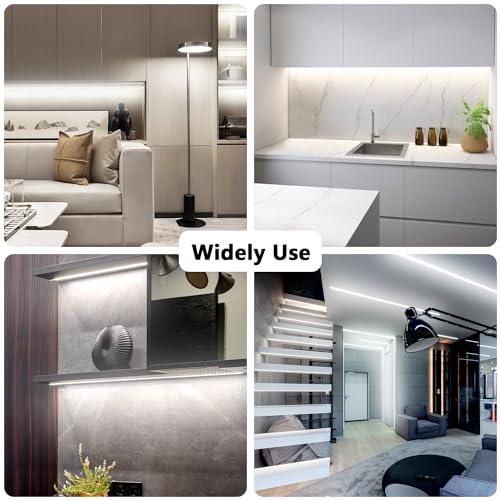 dalattin White LED Strip Lights, 20ft Dimmable Super Bright 24V Led Tape Light 6500K 360 LEDs Lights for Bedrooms, Mirror, Kitchen, Home Decoration Daylight White - Image 5