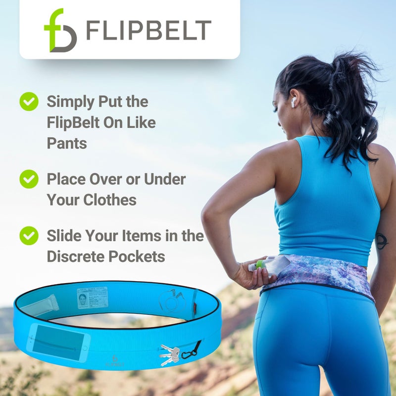 FlipBelt حزام فليب كلاسيك - أزرق بنفسجي - S - Image 5