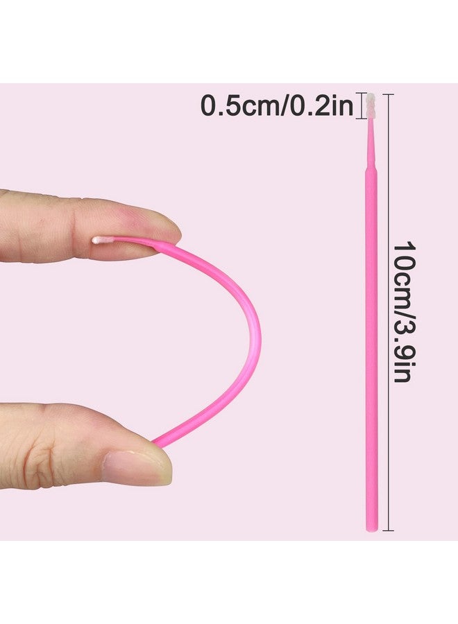 eyxformula Micro Brushesmicroswabs For Eyelash Extensions & Makeuplint Free Lip Micro Applicator Brushdisposable Micro Swabseye Lash Mascara Wands - Image 3