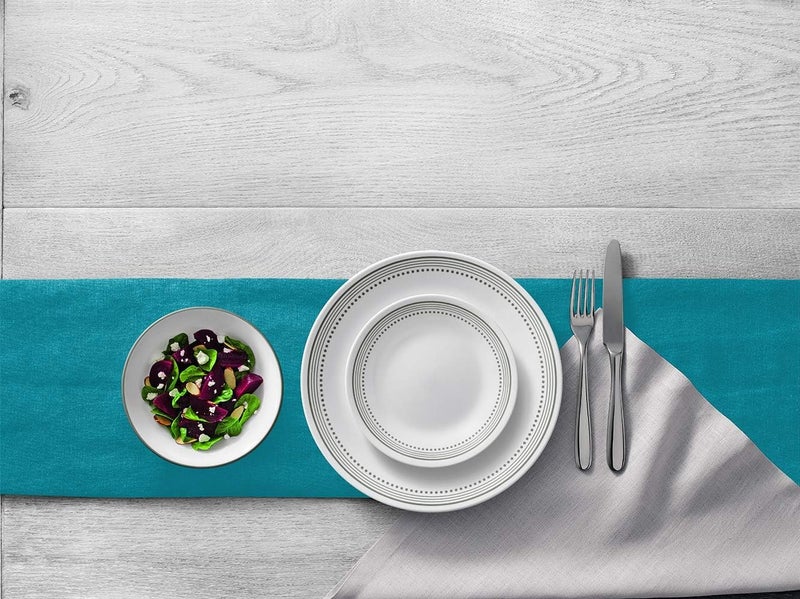 كوريل 18 قطعة طقم ادوات المائدة مقاوم للتقشر من كوريل  لخدمة 6 افراد رمادي ميستيك - Image 4