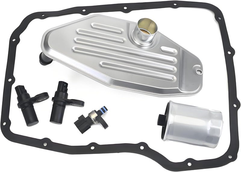 Trolling MAN Refurbished 45RFE 545RFE 68RFE Transmission Sensors with 4WD Filter Pan Gasket Set - Image 1