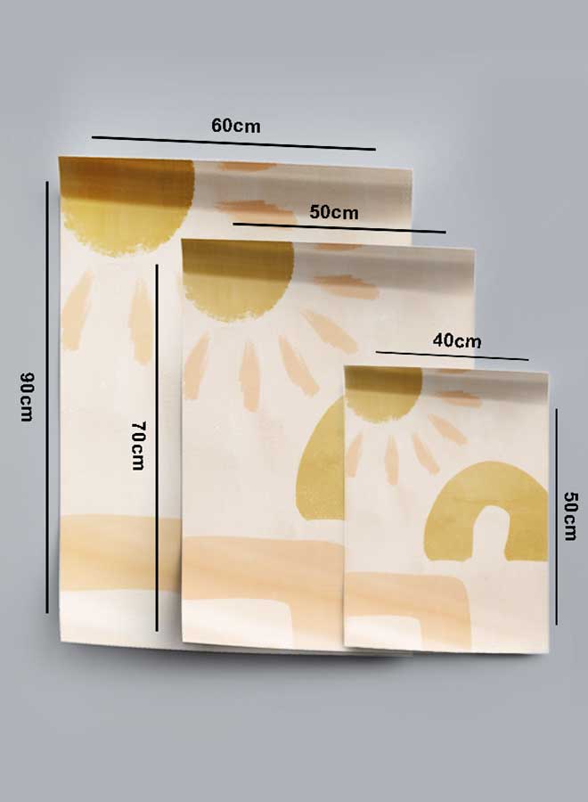 LOWHA Poster Painting Art With Four Separate Pieces Of Double-Sided Stickers Abstract Art For Home Bedroom Living Room And Office Decor - Image 4