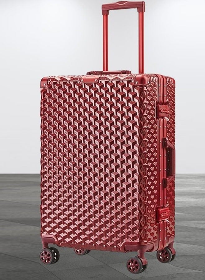 NKX 3 Pieces Aluminium Hardside 360 degree Spinner Wheels Trolley Luggage Set with TSA Lock 20/24/28 Inch - Image 2