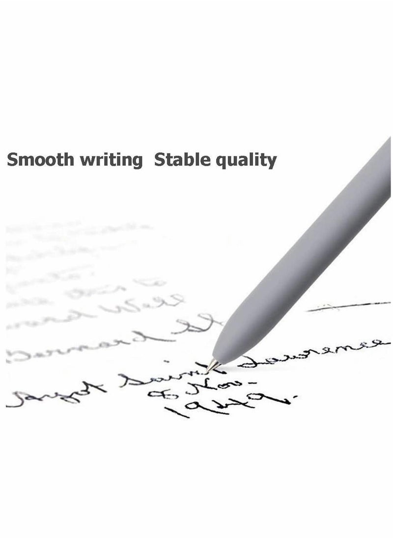 SYOSI 0.5 Gel Pen, Cute Kawaii Pens, Boxed Pen, Office Pen, Fine Point Signing Pen, Retractable Rolling Ball Quick-dry Ink Pens, Black Ink Smooth Writing Pen, for School Office Home, 5pcs (Lively Colors)  - Image 3