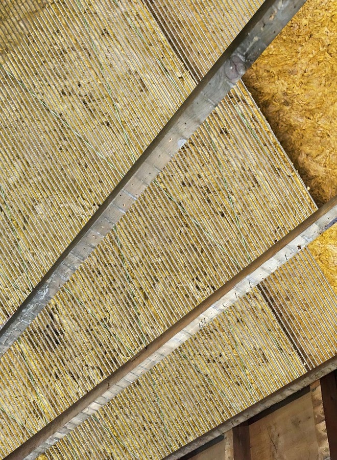 Welecom 150 Pcs Insulation Support Wire 24 Inch Insulated Bracket Insulation Holder Wire Metal Insulated Support Rods for Ceiling Attic Insulation - Image 4