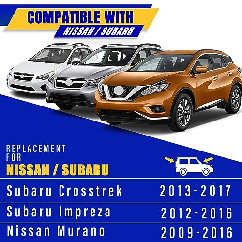 Rooppa 3 wipers Replacement for 2013-2017 Subaru Crosstrek/2012-2016 Subaru Impreza/2009-2016 Nissan Murano, Windshield Wiper Blades Original Equipment Replacement - 26"/16"/12" (Set of 3) U/J HOOK - Image 5