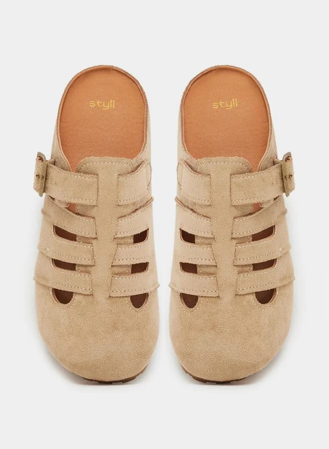 ستايلي حذاء مول شمواه بحمالات