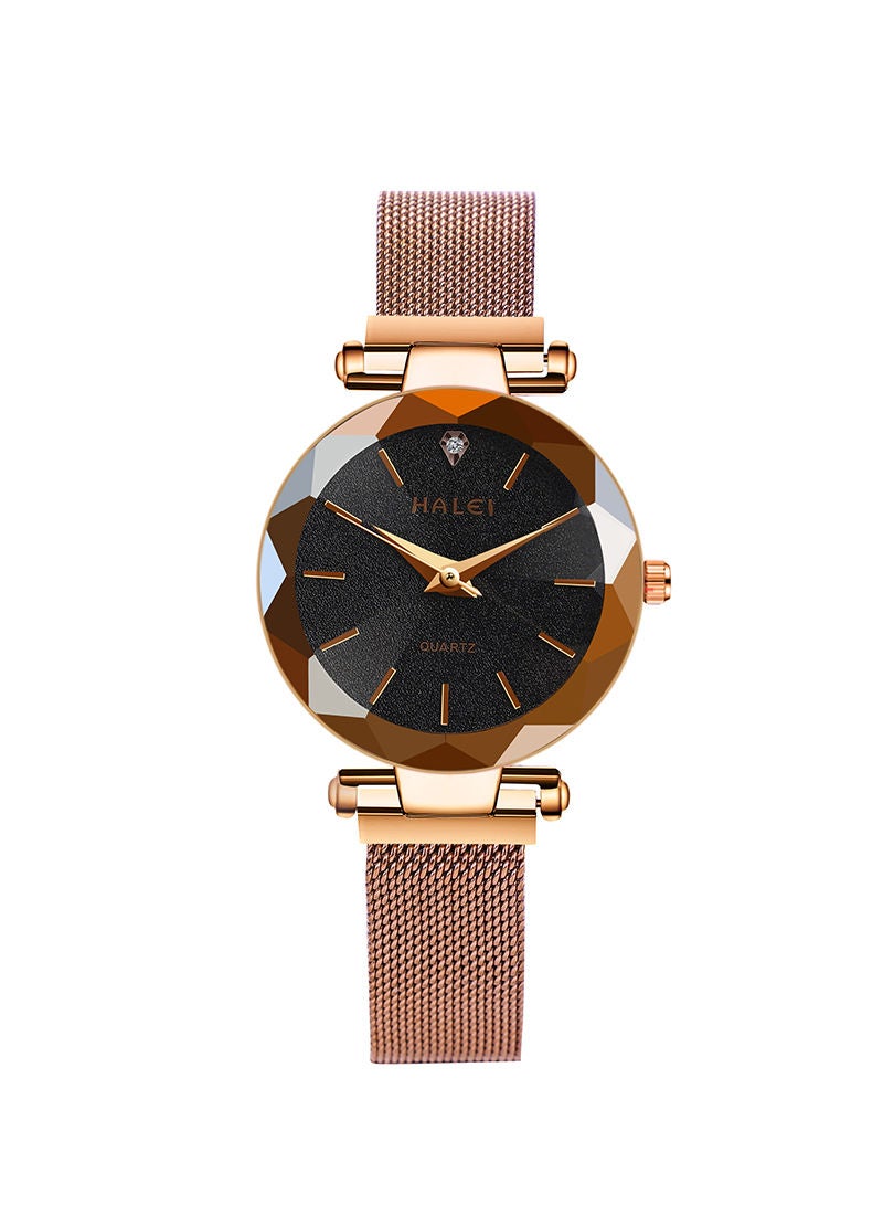 HALEI ساعة هالي هارلي كوارتز لايت النسائية الفاخرة - Image 5