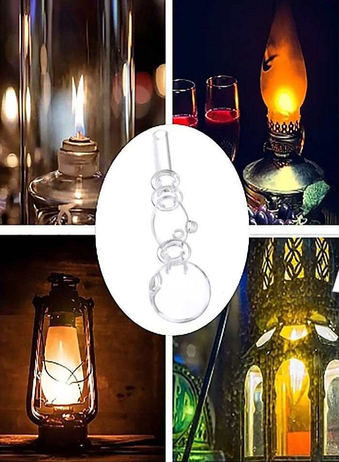 Premium Heat Resistant Glass Oil Lamp Bottle Medical Grade High Borosilicate Material for Long lasting Use - Image 2