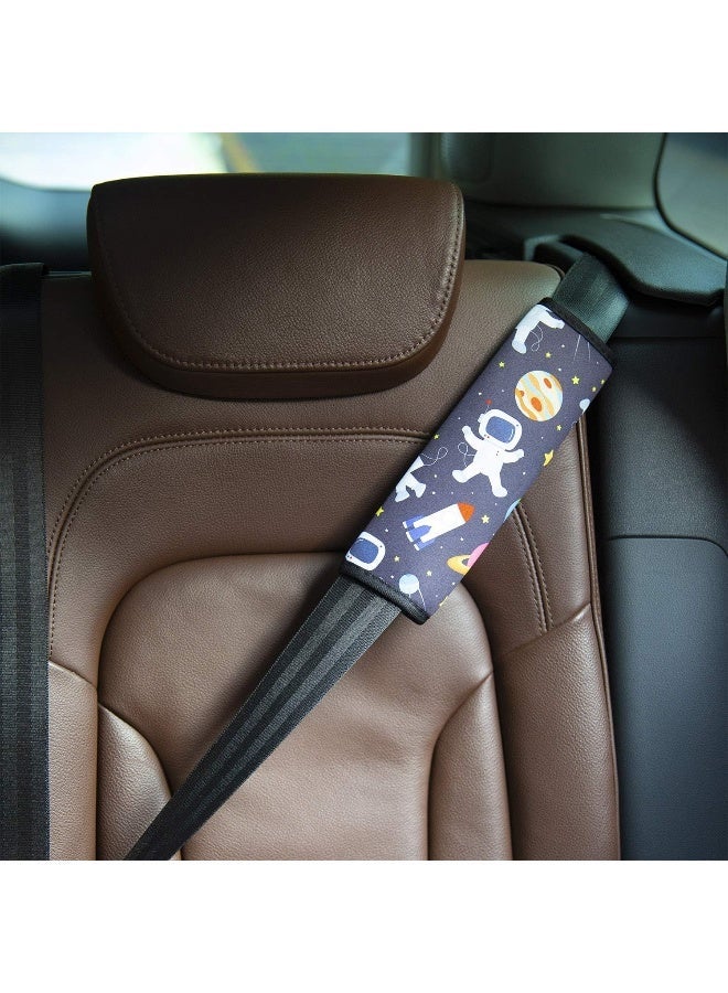 YR Seat Belt Cover for Kids, Soft Comfort Seat Belt Cushion for Children, Cute Cartoon Pattern Car Seat Belt Pads Cover for Girls and Boys - Image 3