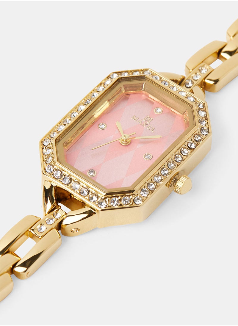 Maxel - Women's Quartz Waterproof Analog Wrist Watch MX350 - 28mm - Image 1