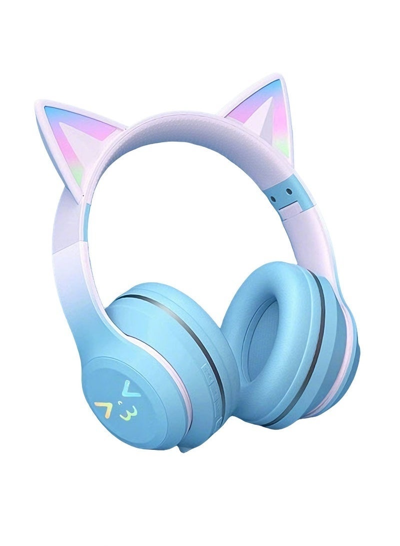 arabest Arabest Kids Headphones Cat Ear Led Light Bluetooth bluetooth unknown